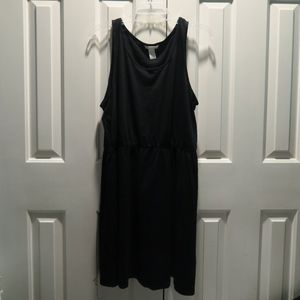 HM black tank dress